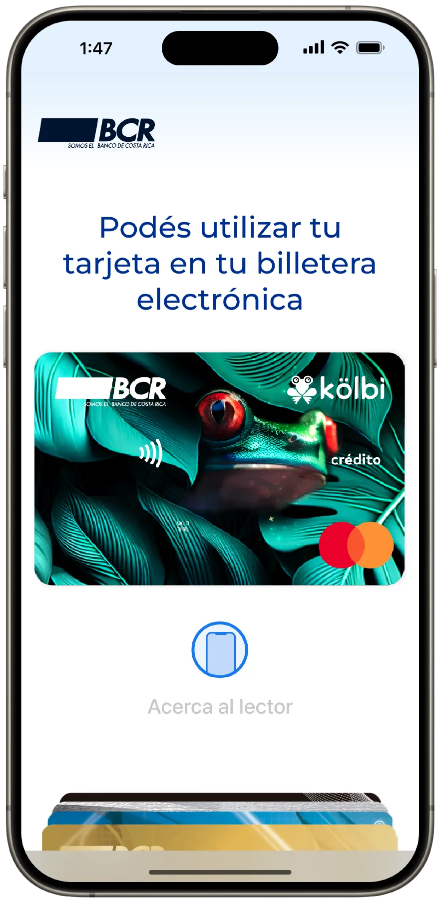 Podés utilizar tu tarjeta en tu billetera electrónica 