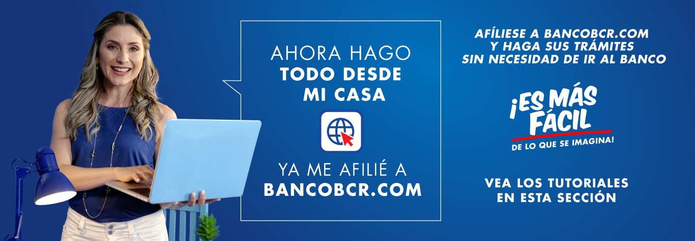 Tutoriales BancoBCR