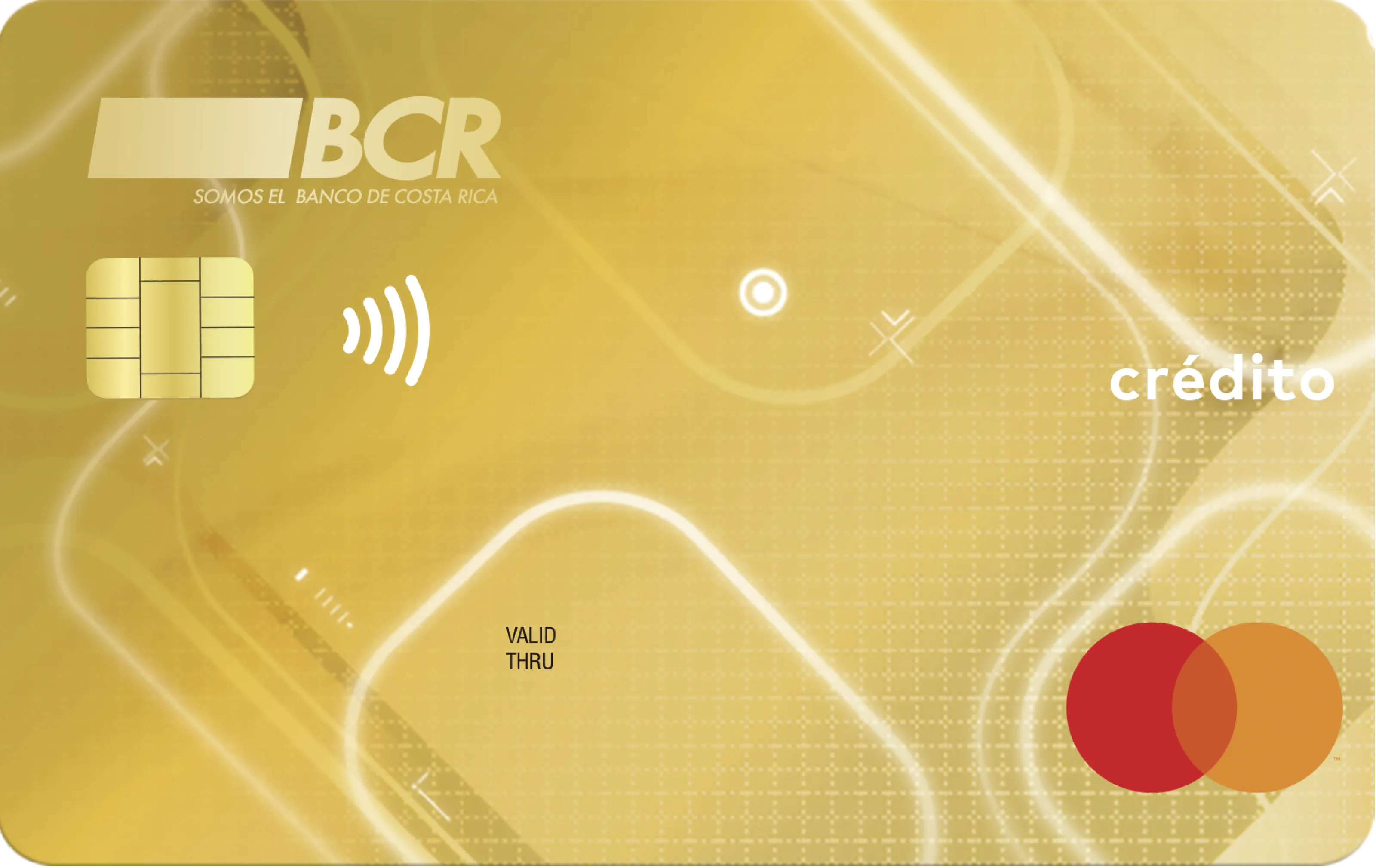 Tarjeta de crédito MasterCard oro 