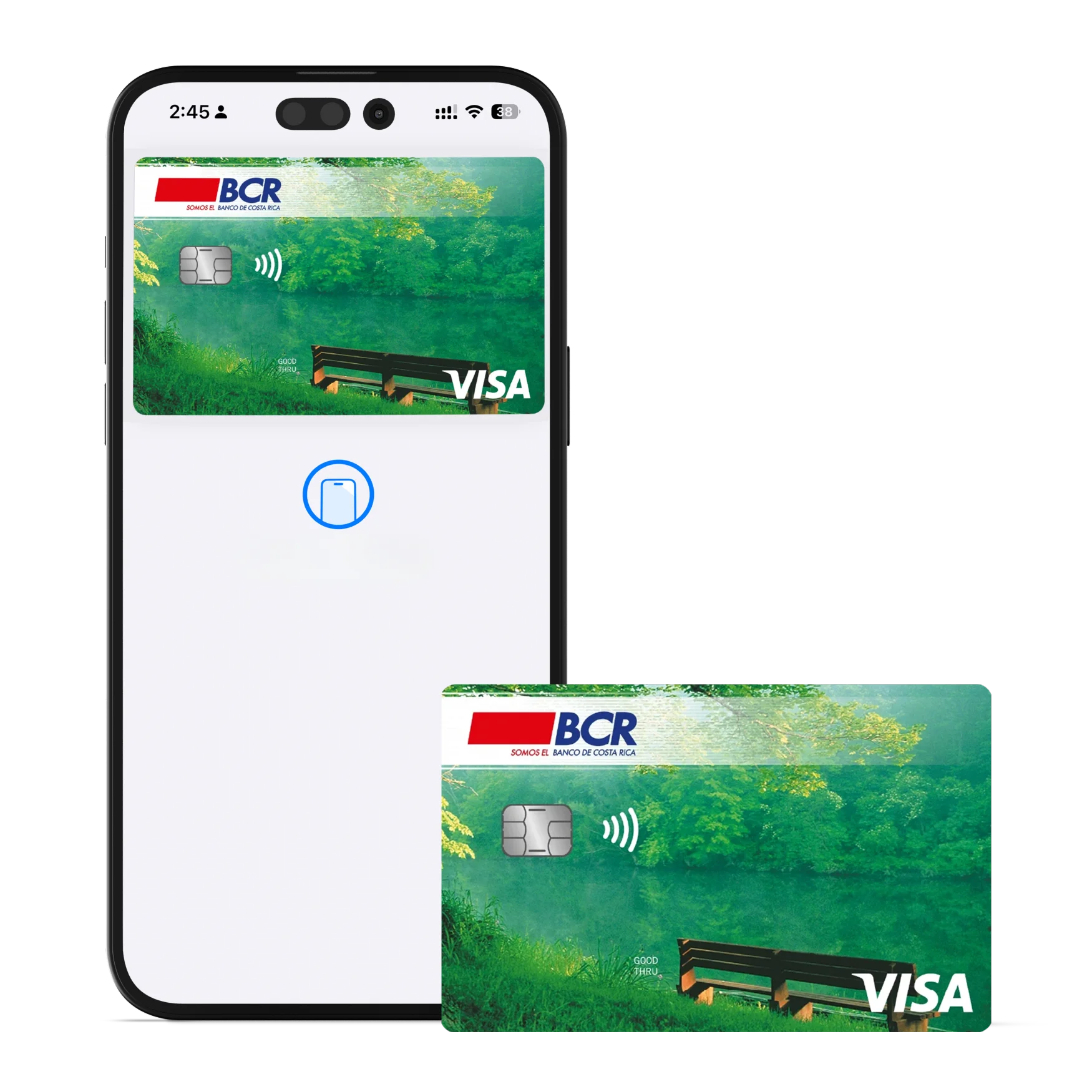 Tarjeta de débito Mastercard compatible con pagos digitales