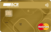 Imagen Tarjeta BCR Oro Mastercard