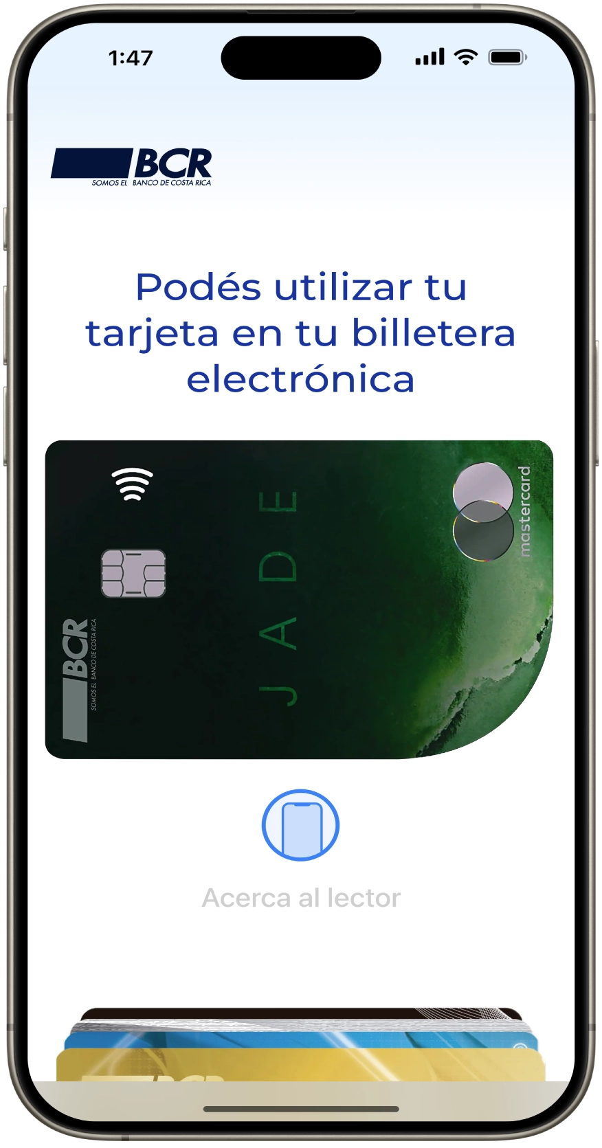 Podés utilizar tu tarjeta en tu billetera electrónica 