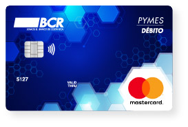 Tarjeta de Débito BCR Mastercard Pyme