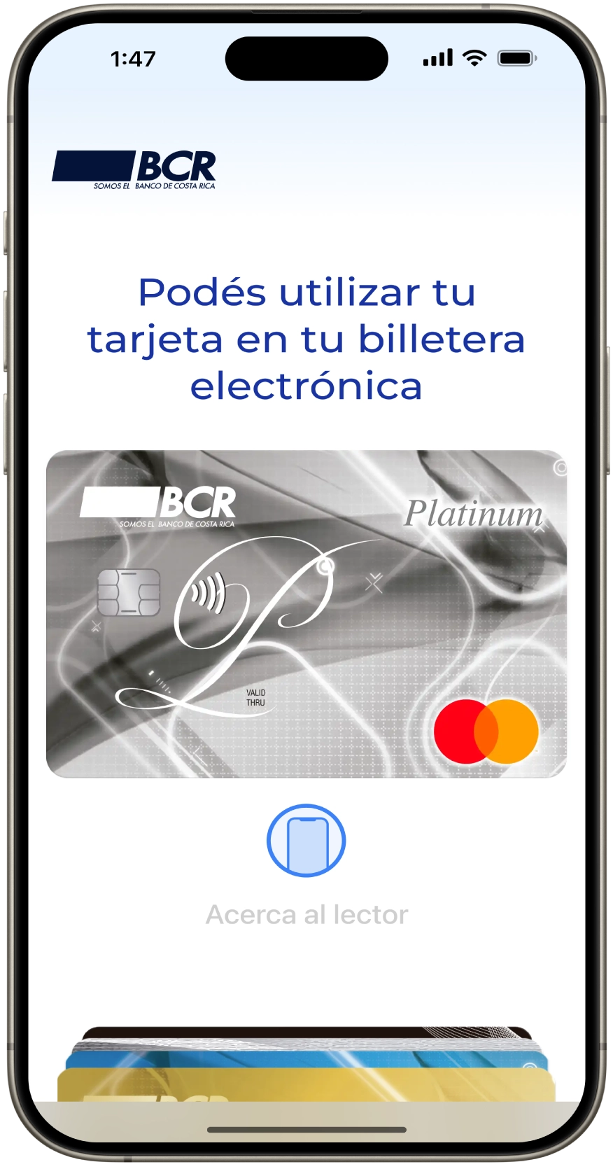Podés utilizar tu tarjeta en tu billetera electrónica 
