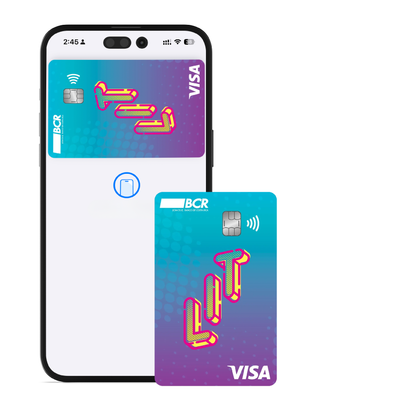 Tarjeta de débito Mastercard compatible con pagos digitales