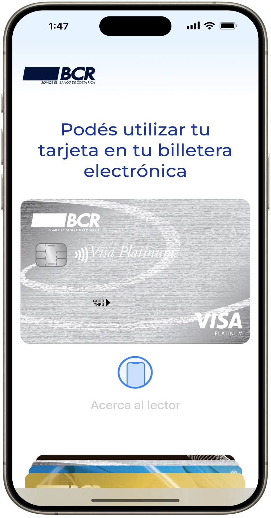 Podés utilizar tu tarjeta en tu billetera electrónica 