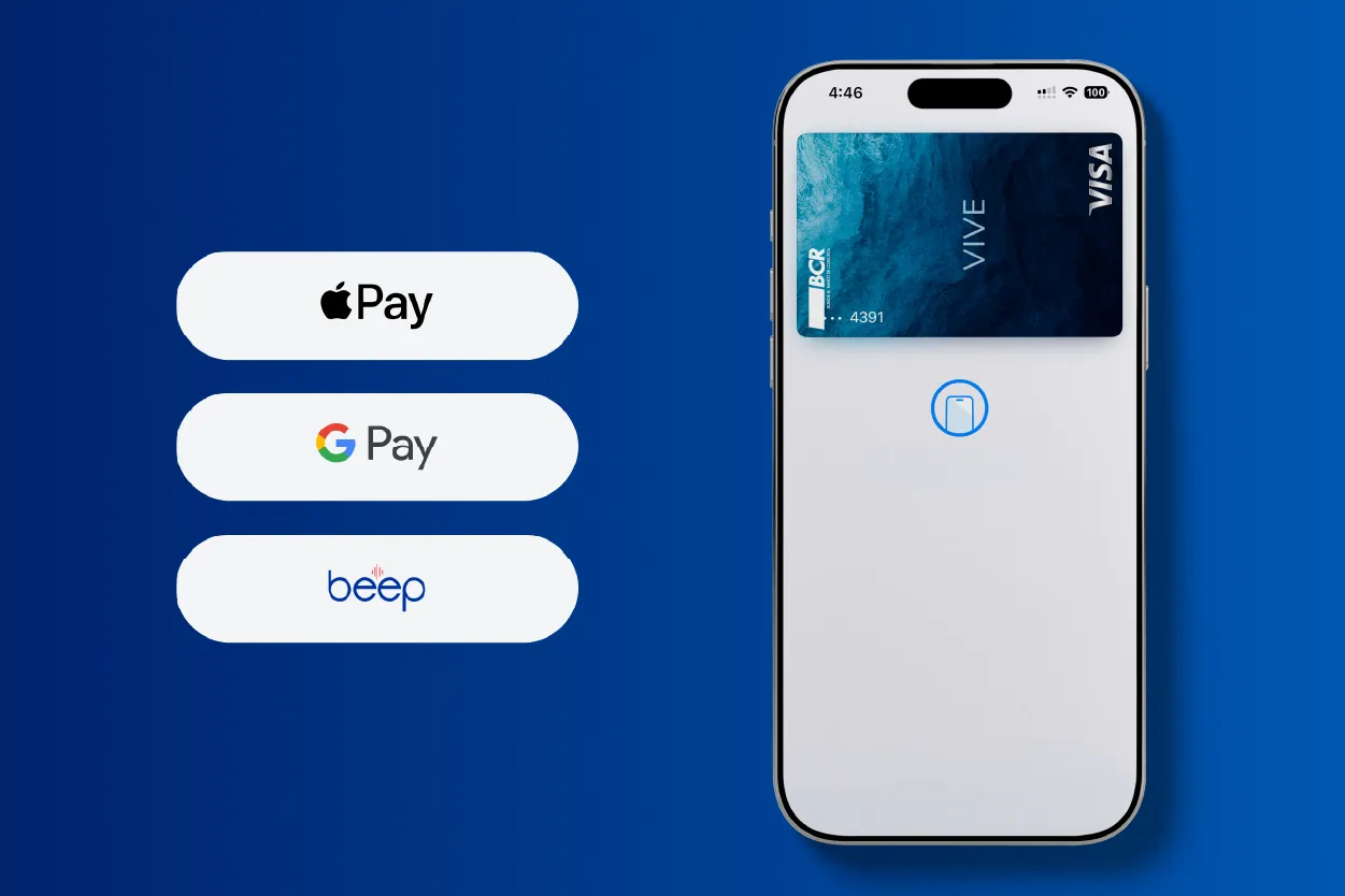 Opciones de pago con tarjeta virtual  Apple Pay, Google Pay y Beep