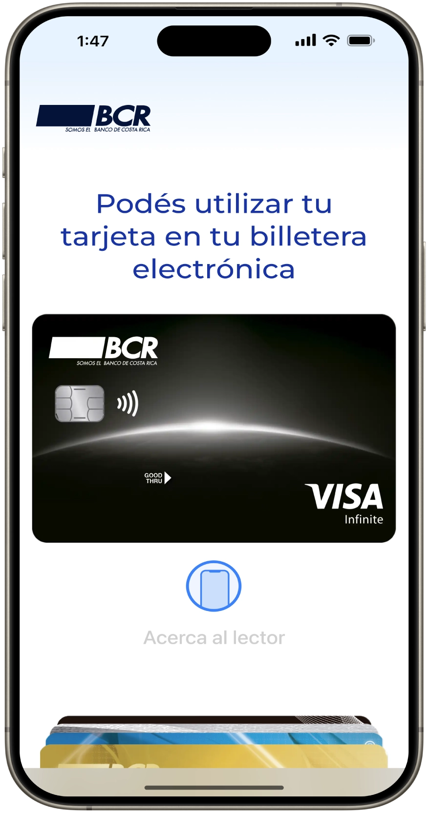 Podés utilizar tu tarjeta en tu billetera electrónica 